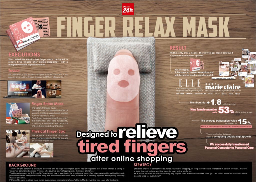 PChome 24h 手指面膜